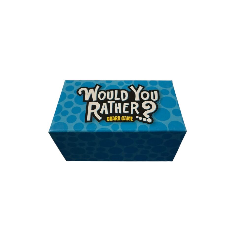 Vintage Would You Rather 2003 by Zobmondo Games Questions & Voting Cards